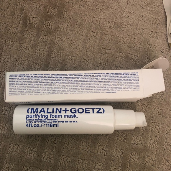 malin + goetz purifying foam mask 4oz exp 20261019 - Picture 2 of 8